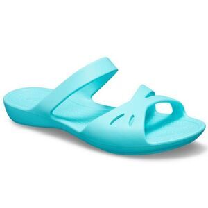 Ladies Crocs Kelli Sandals Pool‎ Blue Size 6